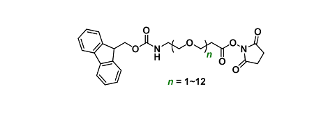 Fmoc-NH-PEGn-NHS ester